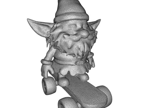 Gnome Squad Cosmic Cyber Adventures 3D Print Model