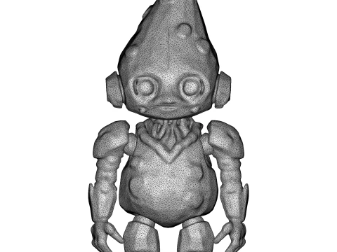 Gnome Squad Cosmic Cyber Adventures 3D Print Model