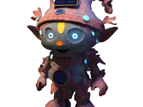 Gnome Squad Cosmic Cyber Adventures 3D प्रिंट मॉडल