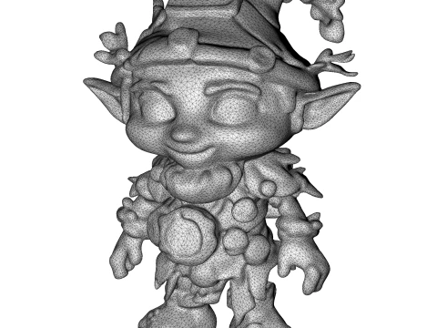 Gnome Squad Cosmic Cyber Adventures 3D Print Model