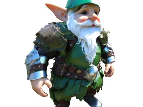 Gnome Squad Cosmic Cyber Adventures 3D प्रिंट मॉडल