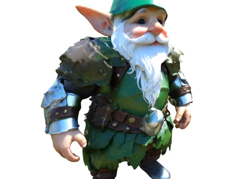 Gnome Squad Cosmic Cyber Adventures 3D Print Model