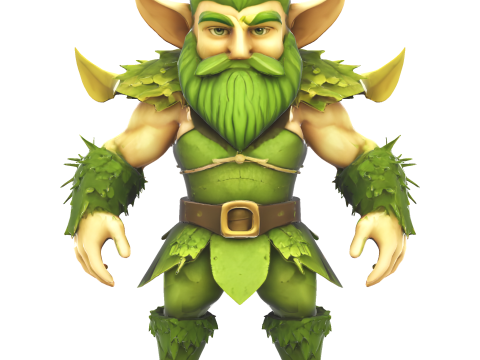 Mosskin Forest Sprite Modèles 3D en vedette
