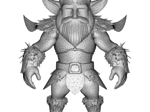 Mosskin Forest Sprite Modèles 3D en vedette