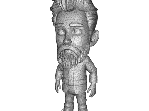 Mosskin Forest Sprite Modèles 3D en vedette