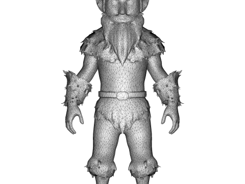Mosskin Forest Sprite Modèles 3D en vedette