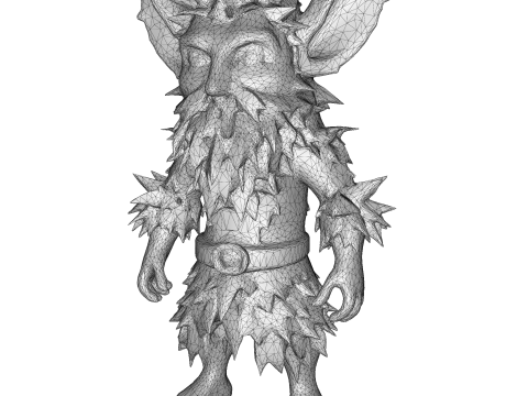 Mosskin Forest Sprite Modèles 3D en vedette