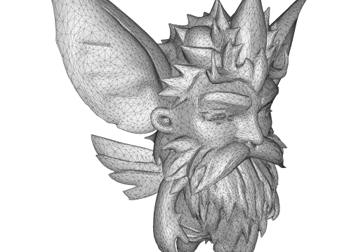 Mosskin Forest Sprite Modèles 3D en vedette