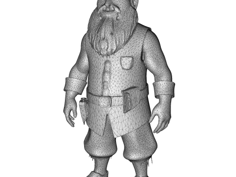 Mosskin Forest Sprite Modèles 3D en vedette