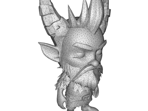 Mosskin Forest Sprite Modèles 3D en vedette