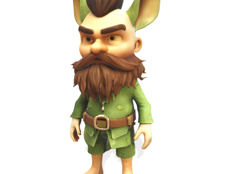 Mosskin Forest Sprite Modèles 3D en vedette