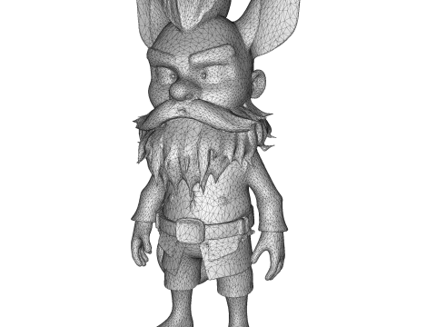 Mosskin Forest Sprite Modèles 3D en vedette
