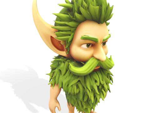 Mosskin Forest Sprite Modèles 3D en vedette
