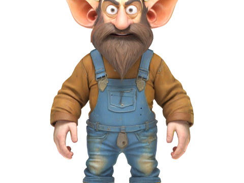Fantasy Dwarf Warriors Collection - 3D Printable Tabletop Miniatures 3Dプリントモデル