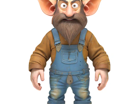 Fantasy Dwarf Warriors Collection - 3D Printable Tabletop Miniatures 3D Print Model