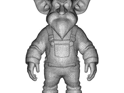 Fantasy Dwarf Warriors Collection - 3D Printable Tabletop Miniatures 3Dプリントモデル