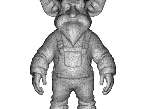 Fantasy Dwarf Warriors Collection - 3D Printable Tabletop Miniatures 3D Print Model