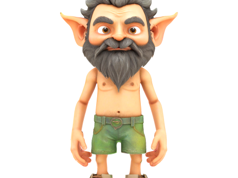 Fantasy Dwarf Warriors Collection - 3D Printable Tabletop Miniatures 3Dプリントモデル