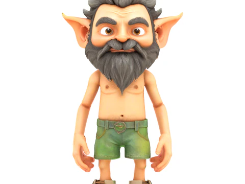 Fantasy Dwarf Warriors Collection - 3D Printable Tabletop Miniatures 3D Print Model
