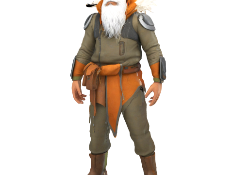 Fantasy Dwarf Warriors Collection - 3D Printable Tabletop Miniatures 3Dプリントモデル