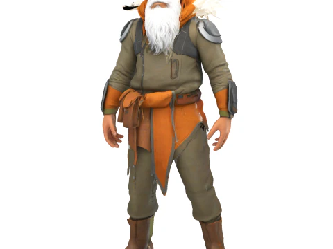 Fantasy Dwarf Warriors Collection - 3D Printable Tabletop Miniatures 3D Print Model