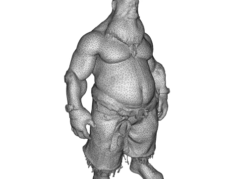 Fantasy Dwarf Warriors Collection - 3D Printable Tabletop Miniatures 3D Print Model