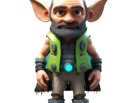 Fantasy Dwarf Warriors Collection - 3D Printable Tabletop Miniatures 3D Print Model