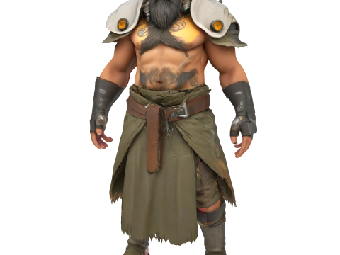 Fantasy Dwarf Warriors Collection - 3D Printable Tabletop Miniatures 3Dプリントモデル