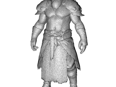 Fantasy Dwarf Warriors Collection - 3D Printable Tabletop Miniatures 3Dプリントモデル
