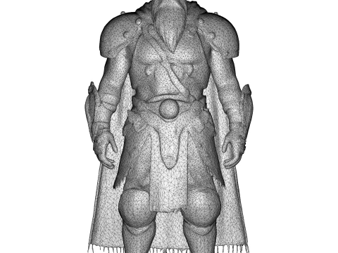 Fantasy Dwarf Warriors Collection - 3D Printable Tabletop Miniatures 3D Print Model