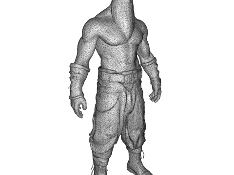 Fantasy Dwarf Warriors Collection - 3D Printable Tabletop Miniatures 3Dプリントモデル