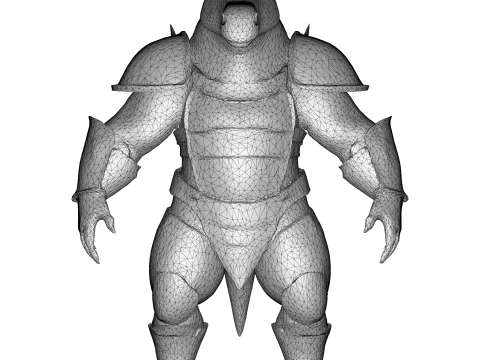 Golden Sentinel Armor Collection Modello di stampa 3D