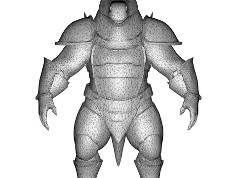 Golden Sentinel Armor Collection 3D Print Model