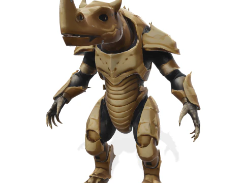 Golden Sentinel Armor Collection 3D Print Model