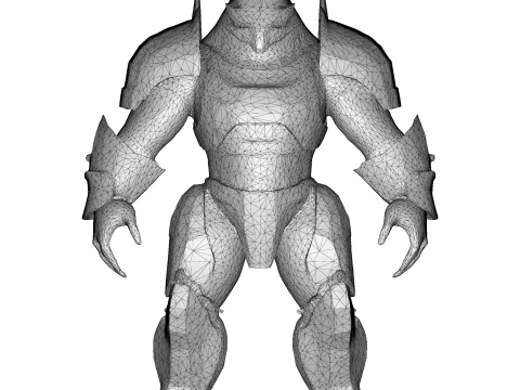 Golden Sentinel Armor Collection 3D Print Model