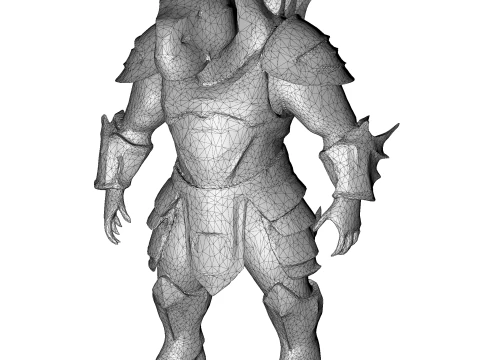 Golden Sentinel Armor Collection 3D Print Model
