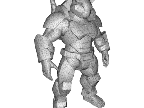 Golden Sentinel Armor Collection Modello di stampa 3D