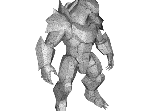 Golden Sentinel Armor Collection Modello di stampa 3D
