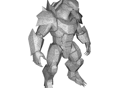 Golden Sentinel Armor Collection 3D Print Model