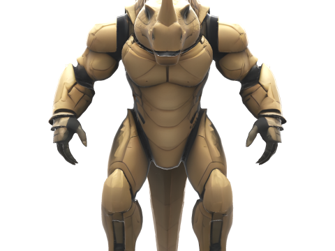 Golden Sentinel Armor Collection Modello di stampa 3D