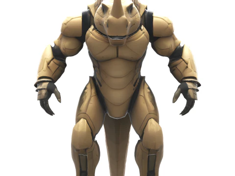 Golden Sentinel Armor Collection 3D Print Model