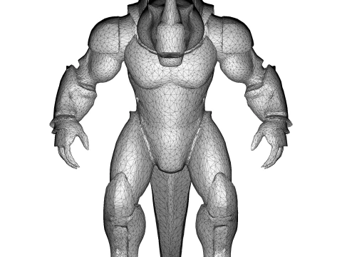 Golden Sentinel Armor Collection 3D Print Model