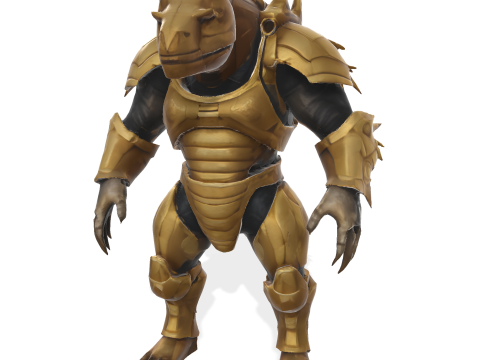Golden Sentinel Armor Collection Modello di stampa 3D
