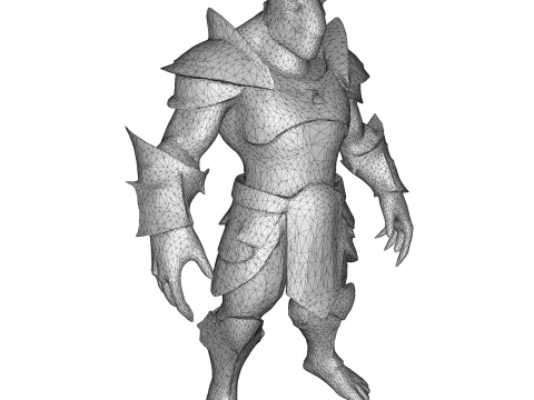 Golden Sentinel Armor Collection 3D Print Model