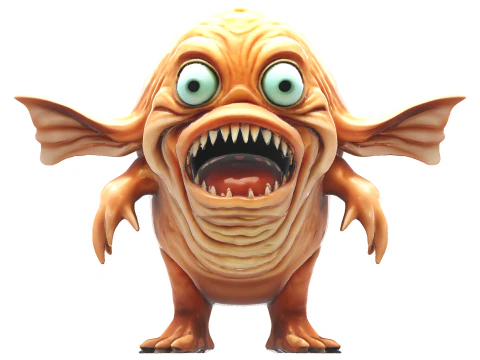 WhimsiFish AI Creature Collection 3D Print Model