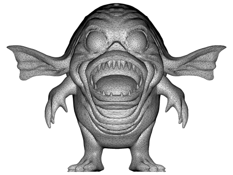 WhimsiFish AI Creature Collection 3D Print Model
