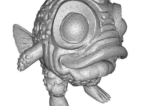 WhimsiFish AI Creature Collection 3D 打印模型