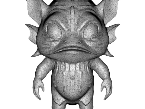WhimsiFish AI Creature Collection 3D Print Model