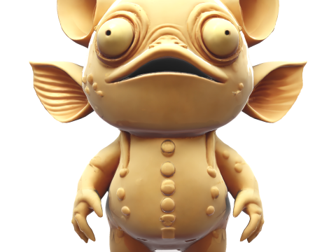 WhimsiFish AI Creature Collection 3D 打印模型