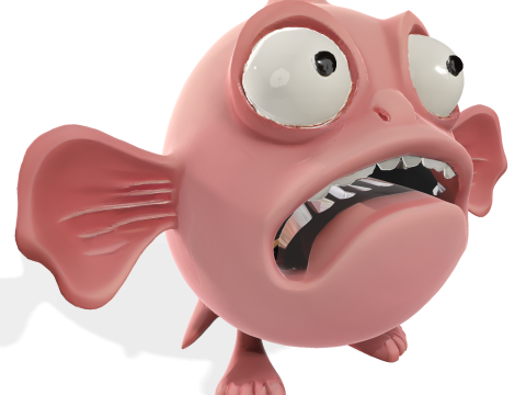 WhimsiFish AI Creature Collection 3D 打印模型